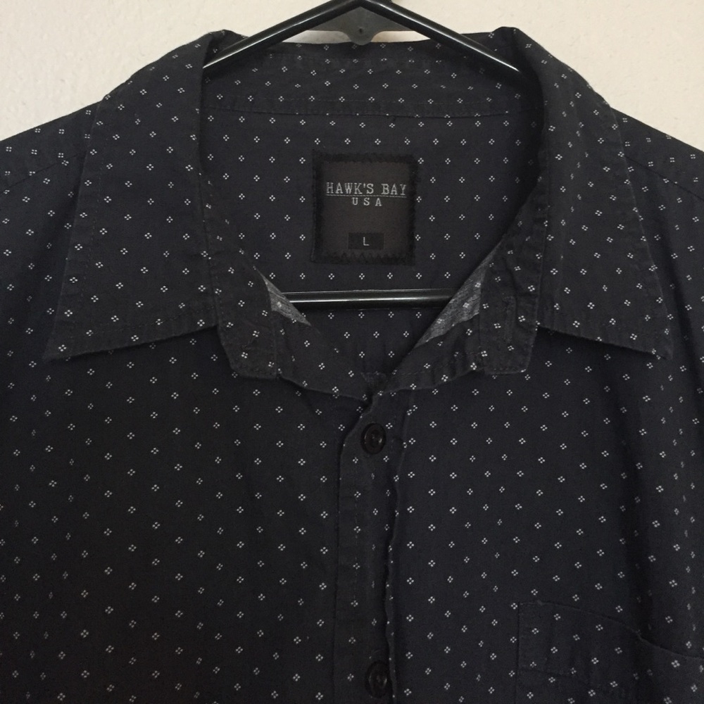 Hawks bay USA men’s button down shirt